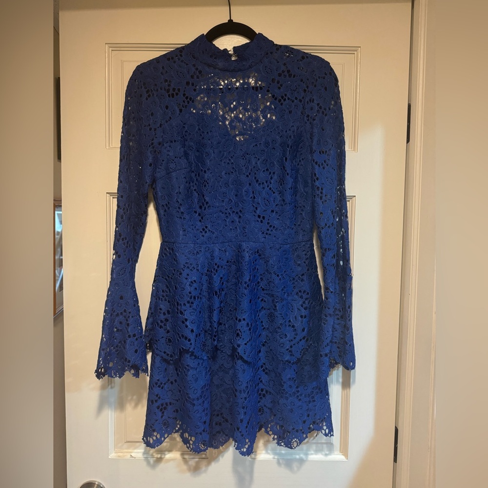 Blue Cocktail Dress